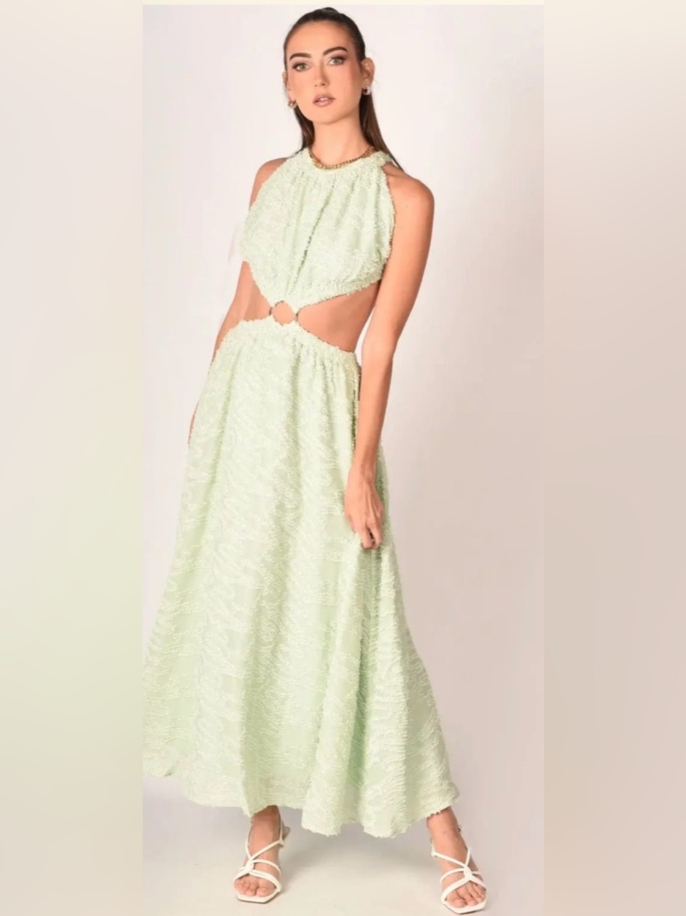 NWOT: Akalia Official Out of Your Reach Maxi Dress, sz Small